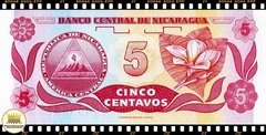 P168a.2 Nicaragua 5 Centavos ND (1991) FE - comprar online