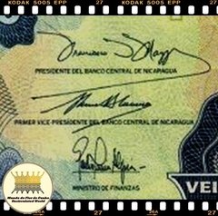 P170a.1 Nicaragua 25 Centavos ND (1991) FE na internet