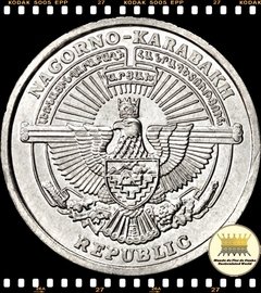 Km 8 Artsaque, República de (Nagorno-Karabakh) 1 Dram 2004 XFC ® - comprar online
