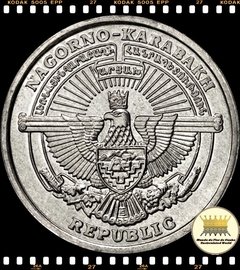 Km 9 Artsaque, República de (Nagorno-Karabakh) 1 Dram 2004 XFC ® - comprar online