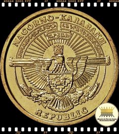 Km 11 Artsaque, República de (Nagorno-Karabakh) 5 Drams 2004 XFC ® - comprar online