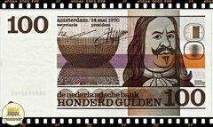 .P93a Holanda 100 Gulden 14/05/1970 SOB Rara