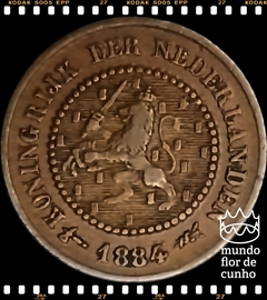Km 109 Holanda 1/2 Cent 1884 MBC ©