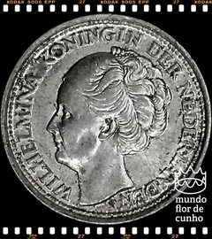 Km 163 Holanda 10 Cents 1944 (P) SOB Prata © - comprar online