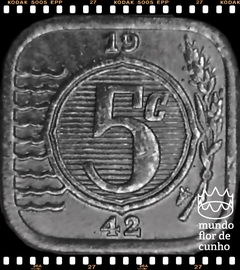 Km 172 Holanda 5 Cents 1942 MBC © - comprar online