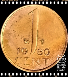 Km 180 Holanda 1 Cent 1980 FC © - comprar online