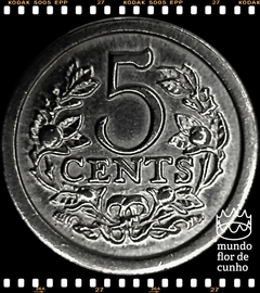 MF Holanda 5 Cents 1981 XFC Escassa # Brasão de Armas - Beatrix © - comprar online