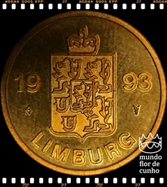 Holanda Medalha da Província de Limburg cunhado pela Casa da Moeda da Holanda # 1993 XFC Proof ©