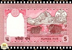 Imagem do .P30 Nepal 5 Rupees (Nós Temos Mais de Uma Data # Favor Escolher uma Data Abaixo e o Estado de Conservação)