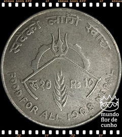 Km 794 Nepal 10 Rupee 2025 (1968) MBC F.A.O. (FAO) Prata Escassa # Alimentos para todos © - comprar online