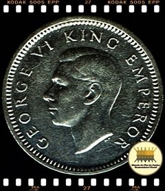 Km 7 Nova Zelandia 3 Pence 1945 FC ® - comprar online