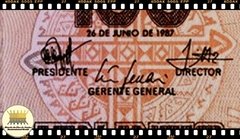 P133a Peru 100 Intis 26/06/1987 FE - loja online