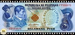 P159 Filipinas 2 Piso ND (1978) (Nós Temos Mais de Uma Data e/ou Assinatura # Favor Escolher uma Data e/ou Assinatura Abaixo e o Estado de Conservação) P159c P159r