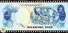 P166 Filipinas 2 Piso ND (1981) FE # Visita do Papa João Paulo II nas Filipinas. - comprar online