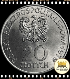 Km 99 Polônia 20 Zlotych 1979 MW XFC # Ano Internacional da Criança © - comprar online
