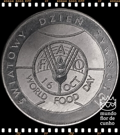 Km 127 Polônia 50 Zlotych 1981 MW XFC Proof F.A.O. (FAO) Muito Escassa # Dia Mundial da Alimentação © - comprar online
