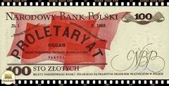 P143e.1 Polonia 100 Zlotych 01/06/1986 FE - Mundo Flor de Cunho | Numismática