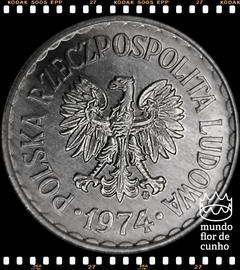 Km 49.1 Polônia 1 Zloty 1974 MW XFC © - comprar online