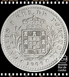 Km 545 Portugal 50 Reis (1/2 Tostão) 1900 SOB # Rara © - comprar online