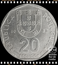 Km 634.1 Portugal 20 Escudos (Nós Temos Mais de Uma Data # Favor Escolher uma Data Abaixo e o Estado de Conservação) 1988 1989 © - comprar online