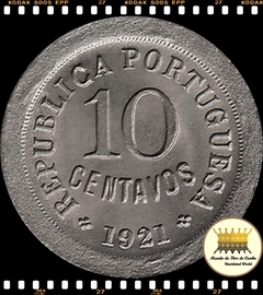 Km 570 Portugal 10 Centavos 1921 FC ©