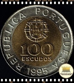 Km 678 Portugal 100 Escudos 1995 INCM XFC Bimetálica Escassa # 50º Aniversário - F.A.O. (FAO) ® - comprar online