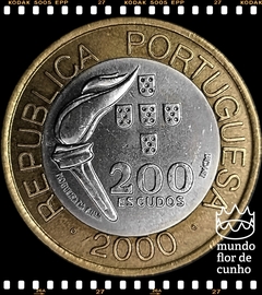 Km 726 Portugal 200 Escudos 2000 INCM XFC Bimetálica # Jogos Olímpicos de Sydney 2000 ® - comprar online