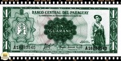 P193a.2 Paraguai 1 Guaranie L.1952 (1963) FE