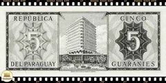 P195b Paraguai 5 Guaranies L.1952 (1963) FE na internet