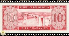 P196b Paraguai 10 Guaranies L.1952 (1963) FE - comprar online