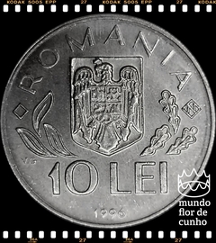 Km 126 Romênia 10 Lei 1996 FC F.A.O. (FAO) Muito Escassa # Cúpula Mundial da Alimentação de 1996, Roma © - comprar online