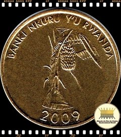 Km 34 Ruanda 10 Francs 2009 XFC ®