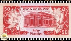 .P38 Sudão 50 Piastres 1987 FE - comprar online