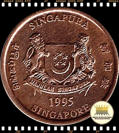 Km 98 Singapura (Cingapura) 1 Cent (Nós Temos Mais de Uma Data # Favor Escolher uma Data Abaixo e o Estado de Conservação) 1994 1995 2001 ® - comprar online
