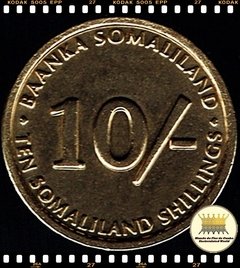 Km 3 Somalilândia 10 Shillings 2002 XFC ® - comprar online