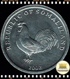 Km 5 Somalilândia 5 Shillings 2002 XFC ®