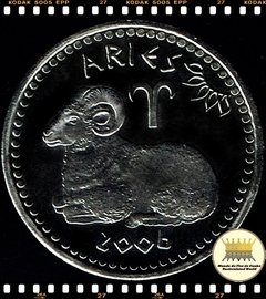 Km 9 Somalilândia 10 Shillings 2006 XFC # Horóscopo - Signo de Áries ®