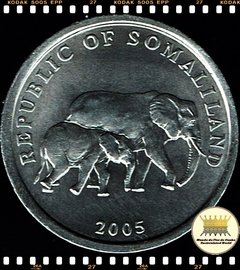 Km 19 Somalilândia 5 Shillings 2005 XFC ®
