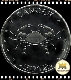 Km NEW Somalilândia 10 Shillings 2012 XFC Folhas Vazias # Horóscopo - Signo de Câncer ®