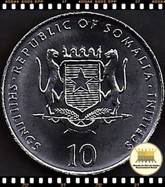 Km 91 Somália 10 Shillings/Scellini 2000 XFC # Astrologia Asiática - Ano do Boi ® - comprar online
