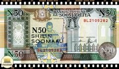 PR2a.2 Somália 50 N Shilin = 50 N Xelins 1991 FE # Forças Regionais de Mogadíscio do Norte