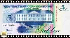 P136b.3 Suriname 5 Gulden 10/02/1998 FE