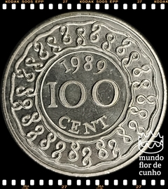 Km 23 Suriname 100 Cents 1989 (b) XFC ©