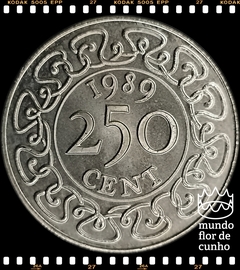 Km 24 Suriname 250 Cents 1989 (b) XFC ©