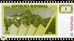 ..P1a Eslovênia 1 Tolar (19)90 1990 FE