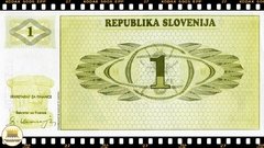 ..P1a Eslovênia 1 Tolar (19)90 1990 FE - comprar online