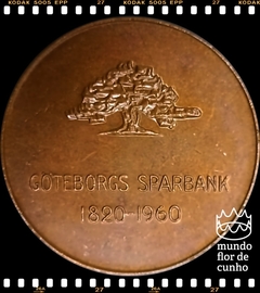 Suécia Medalha 40 Anos dos Bancos de Poupança da Suécia: Sparbanken # ND (1960) FC © - comprar online