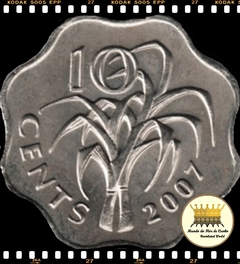 Km 49 Essuatini, Reino (Suazilândia) 10 Cents 1998 XFC ® - comprar online