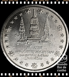 Km 171 Tailândia 5 Baht BE 2527 (1984) XFC Escassa # 84° Aniversário da Mãe do Rei Rama IX © - comprar online