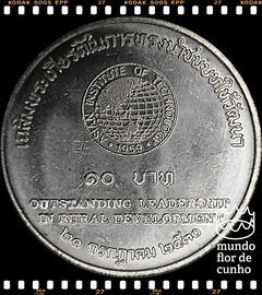 Km 190 Tailândia 10 Baht BE 2530 (1987) FC Escassa # Instituto Asiático de Tecnologia © - comprar online